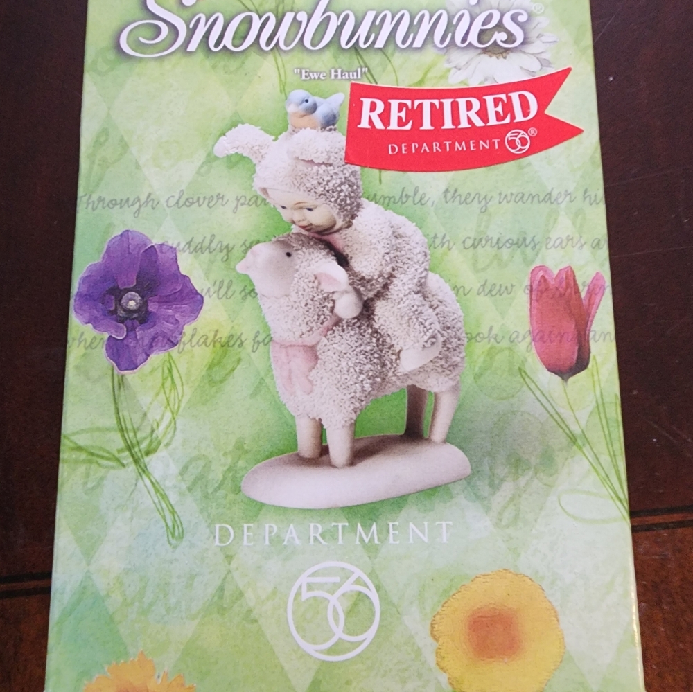 Department 56 Snowbunny "Ewe Haul" - Picture 7 of 7